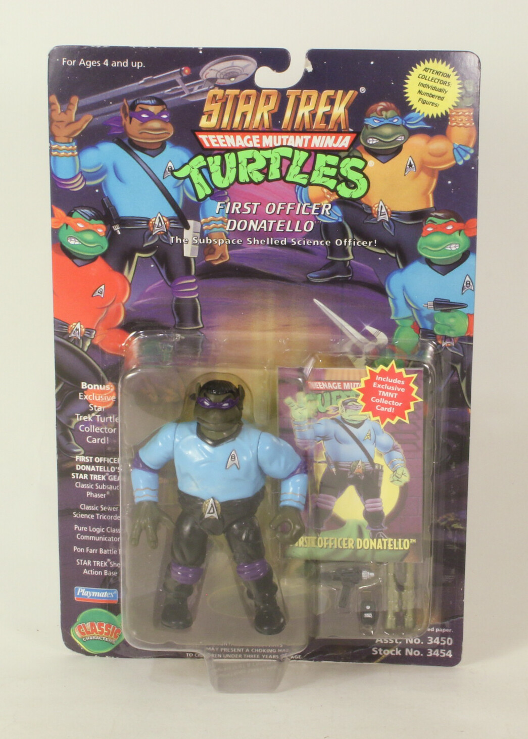 tmnt star trek crossover figures