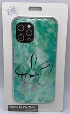 Disney iPhone 12 Pro Max Minnie Mouse Green Marble Galaxy Phone Case