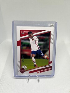 2021-22 Panini Donruss Road to Qatar Press Proof Gold /349 Yunus Musah #161