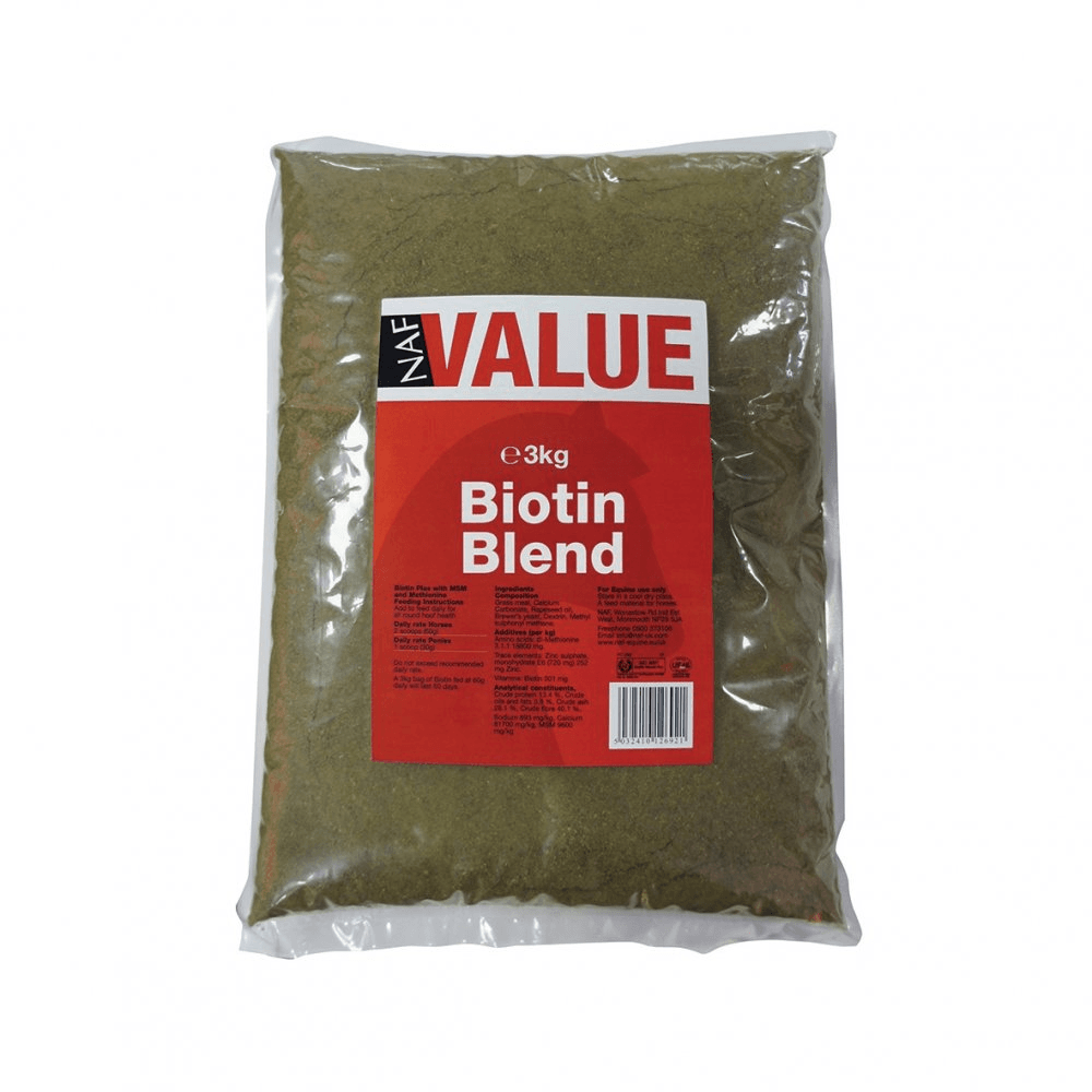 NAF Value Biotin Horse / Pony Supplement Blend 3kg
