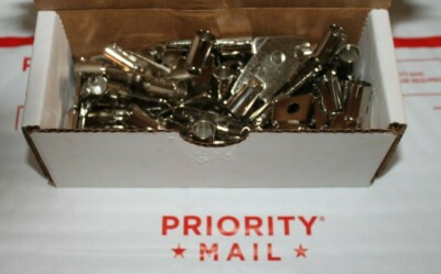 LOT of 50 NEW Tubular Key Blanks 1137S/137S Chicago-ACE-Locks MADE IN USA by HPC