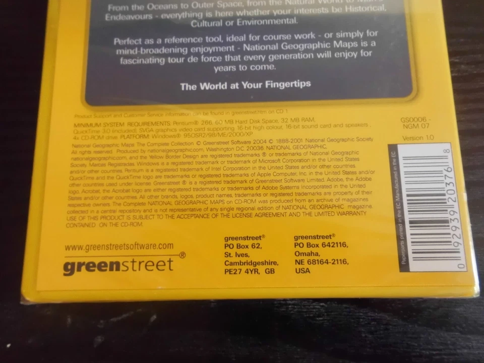 National Geographic Maps The Complete Collection Disc 7 PC CD-ROM, - Image 3 of 4