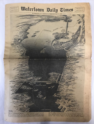 WATERTOWN DAILY TIMES NEWSPAPER-MONDAY AFTERNOON MAY 10 1954-WATERTOWN, N.Y.