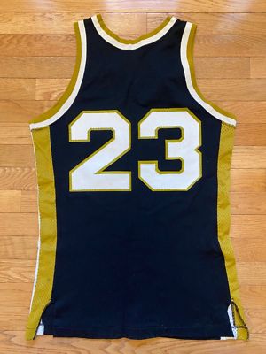 23 Troy Lewis Champion VTG Purdue Boilermakers Basketball Jersey
