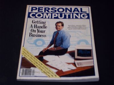 1986 APRIL PERSONAL COMPUTING MAGAZINE - MARK WILSON METROPLEX COVER - H 7869