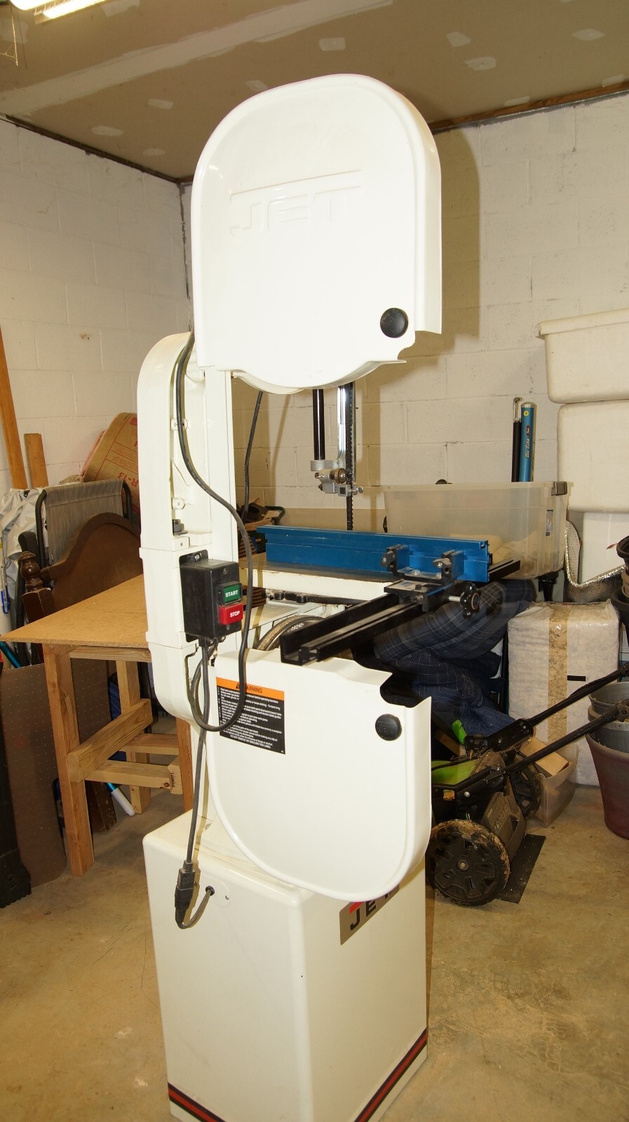 Jet 14" Bandsaw JWBS14CS 6" Riser KIt Installed, Fence, TSquare