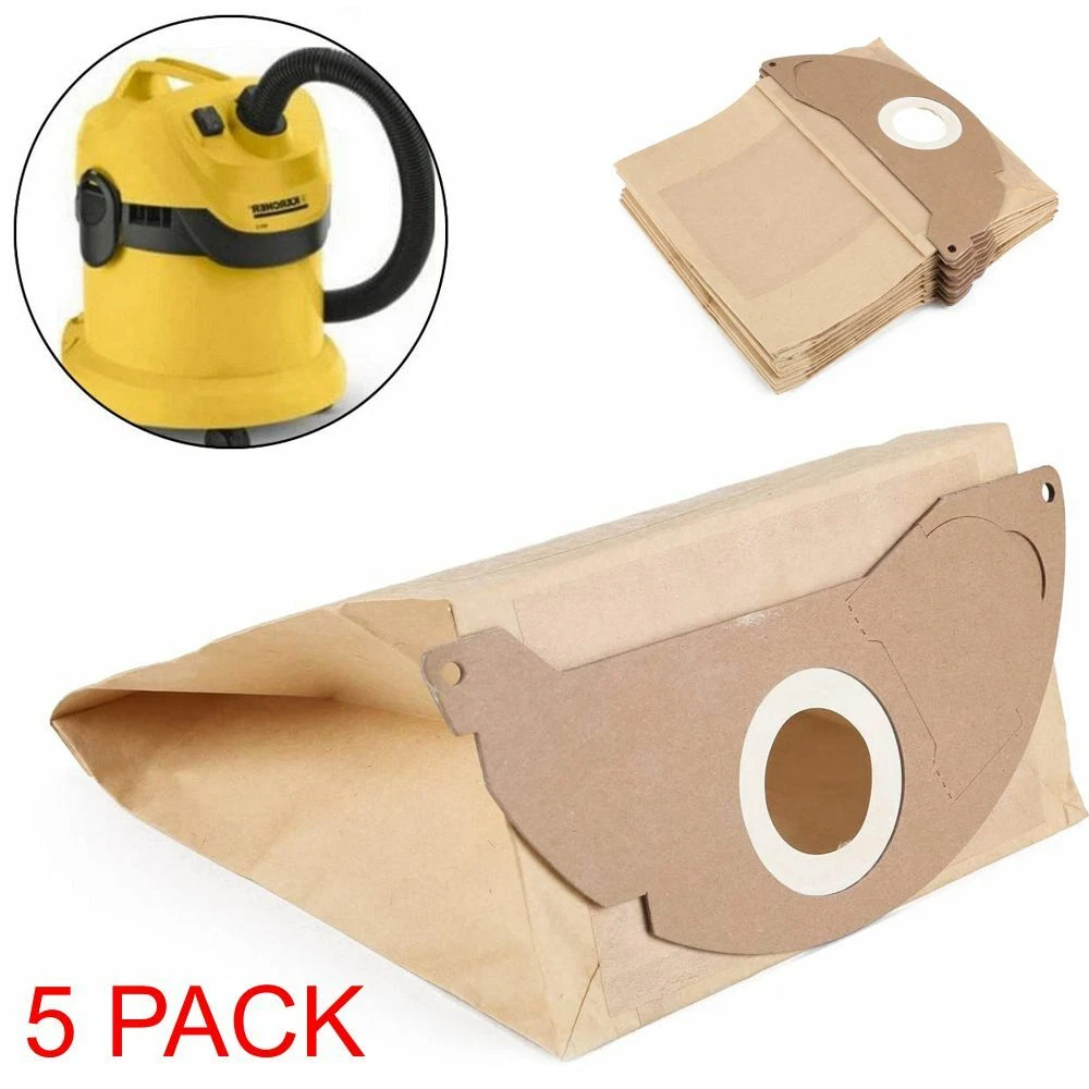 Pour Karcher WD2.200 MV2 IPX4 WD2240 Aspirateur Poussière Sacs D