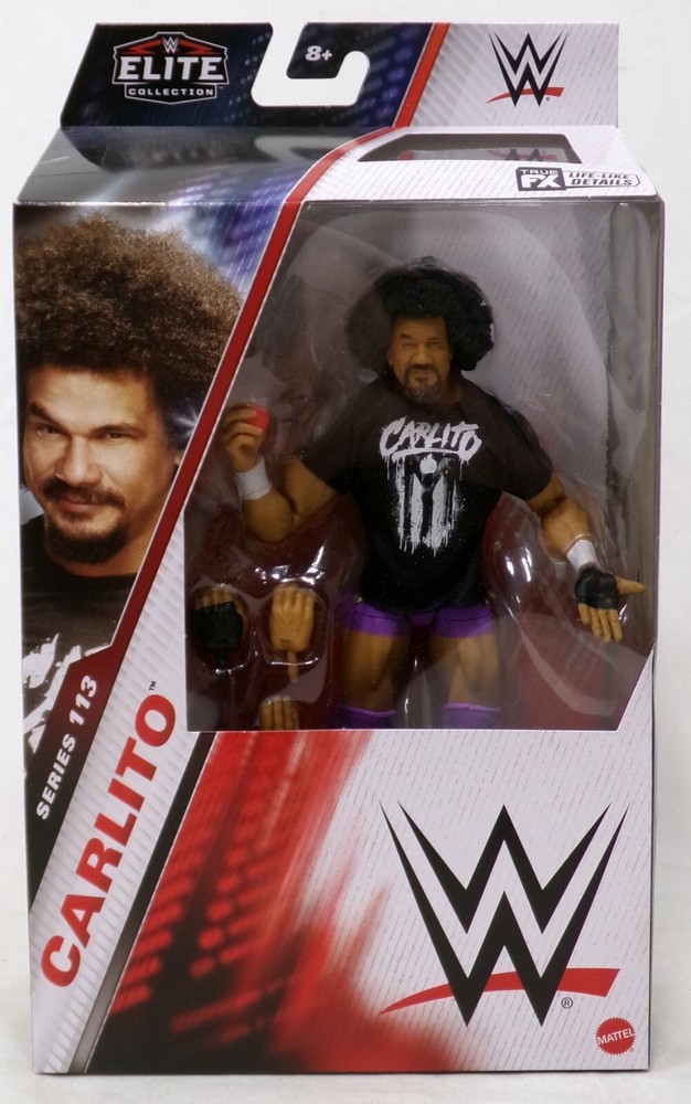 Mattel WWE Elite Collection Series 113 Carlito Variant 6.5