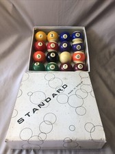 Standard Pool Balls