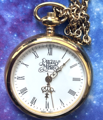 Vintage Precious Moments Ladies Necklace Pendant Watch Works Love One Another Precious moments love one another pocket | Mercari main image 3