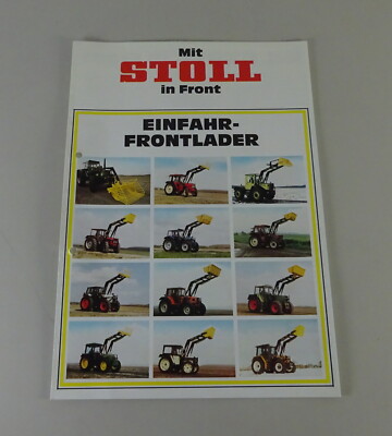 Brochure/brochure Stoll front loader ALN/ALS/Super 1 status 05/1984