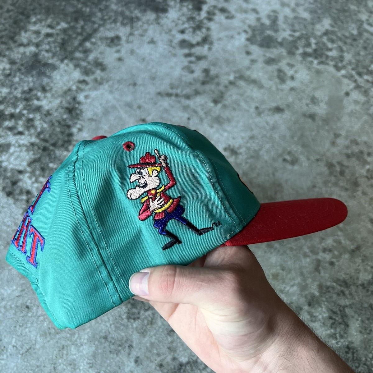 サ*ナ様  80s-90sキャップ vintage Vintage 90s Dudley Do Right Cartoon Block Head SnapBack Hat