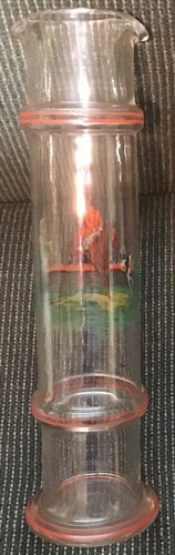 Fox Hunt Hunting Glass Martini Pitcher - Picture 4 of 8
