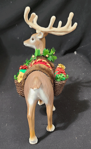 2016 Hallmark Keepsake Papá Noel's Reneer mesa central decorativa - Imagen 5 de 5