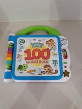 Leap Frog Learning Friends 100 Words Book Educational English Spanish Bilingual