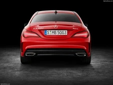 Cars mercedes benz cla sedan Desk Mat Stitched