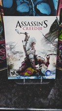 ASSASSIN'S CREED III PlayStation 3 PS3 System Game 2012 Instruction Booklet ONLY