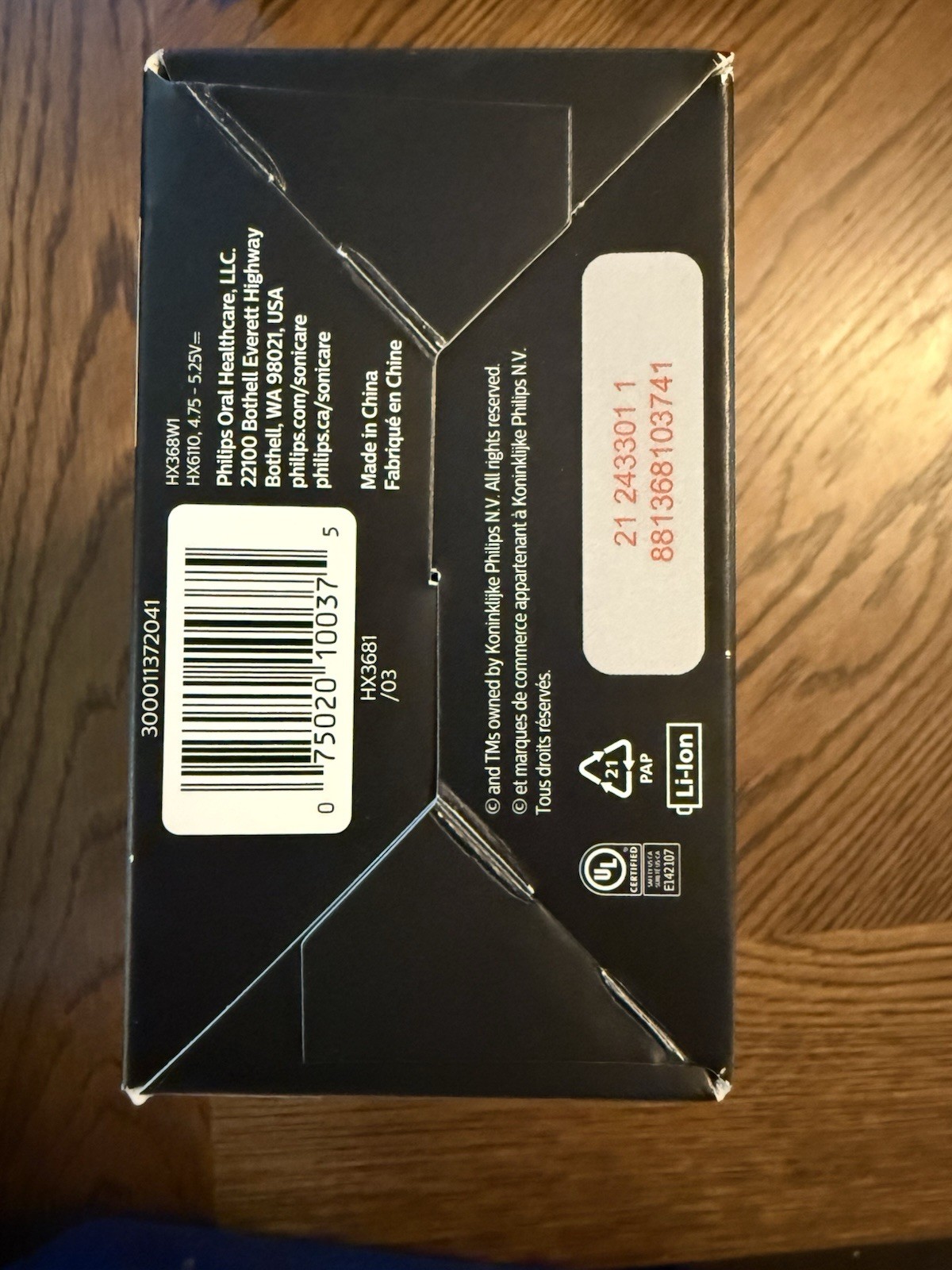 Philips Sonicare 3100 Power Toothbrush Kit