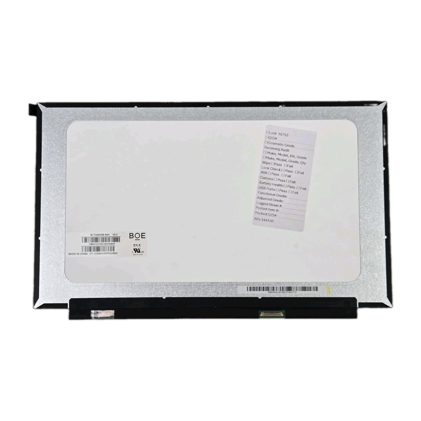 NT156WHM-N44 Non-Touch Led Lcd Screen Panel 15.6" HD 30 Pin