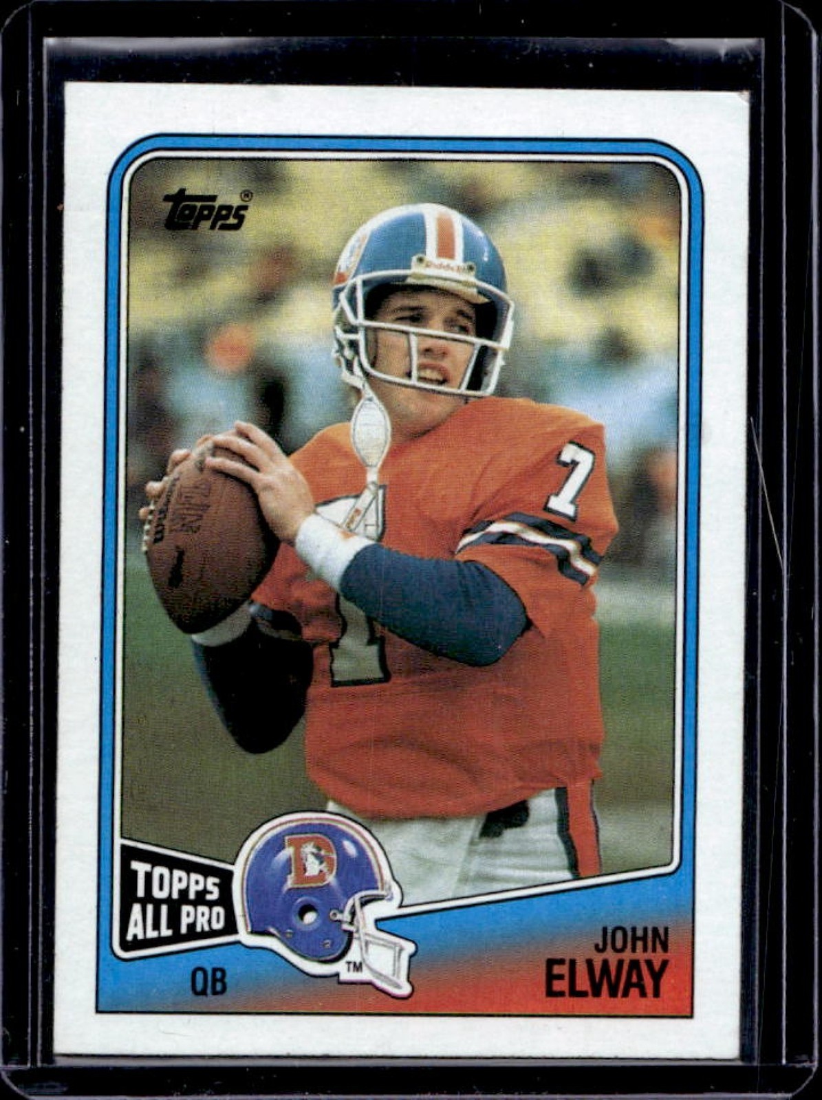 1988 Topps John Elway #23 Broncos