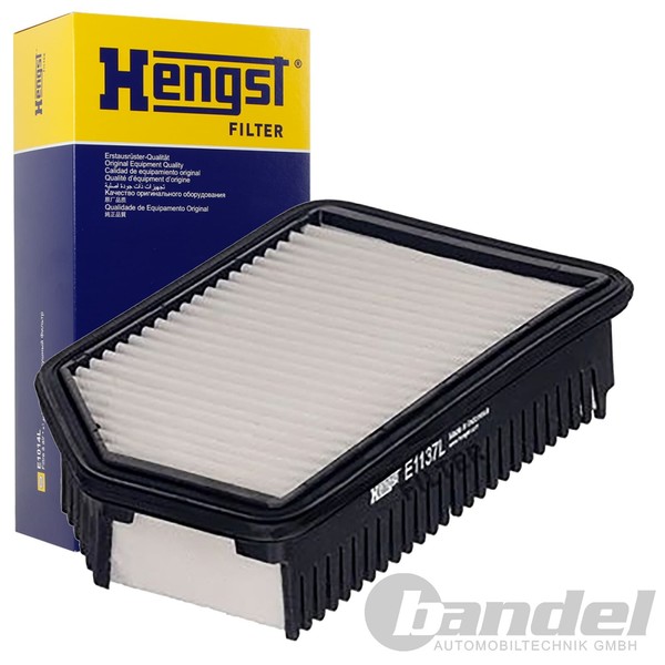 Hengst Filter Luftfilter Passend FüR Hyundai Accent Veloster KIA RIO Soul |-image