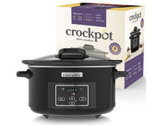 Image of Crockpot Lift and Serve 4.7L Digital Slow Cooker with Hinged Lid