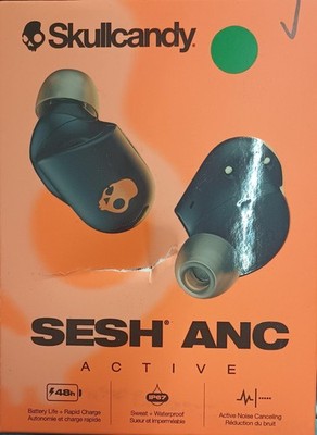 Skullcandy - Sesh ANC Active Noise Canceling True Wireless Earbuds - Black