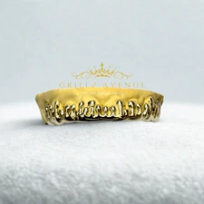 Custom FIT Grillz DRIPPING Style (925 Sterling SILVER)