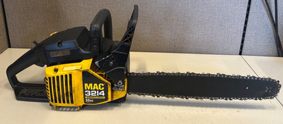 Vintage McCulloch Mac Chainsaw 3214 32cc With Case