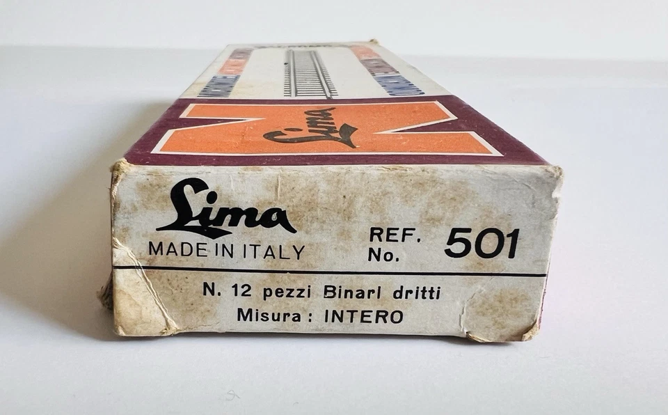 Lima Straight Track Section Length 145mm File Micromodel 501 Scale N 12 Pieces - Image 2 of 4