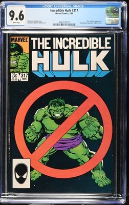 Incredible Hulk #317 Bronze age Doc Samson CGC 9.6 NM+ Gorgeous Gem Wow (1962)