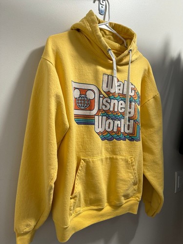 Walt Disney World Retro Yellow Hoodie M - Picture 8 of 8