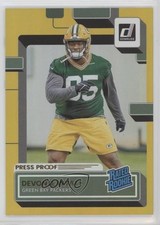 2022 Panini Donruss Rated Rookie Press Proof Premium Devonte Wyatt #360 17tx