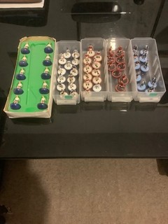 Subbuteo Heavyweight HW Football Teams including 201 Stockport LOT 2