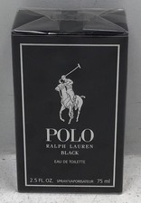 Polo Ralph Lauren Black Men s Eau De Toilette 2.5 Oz/75ml