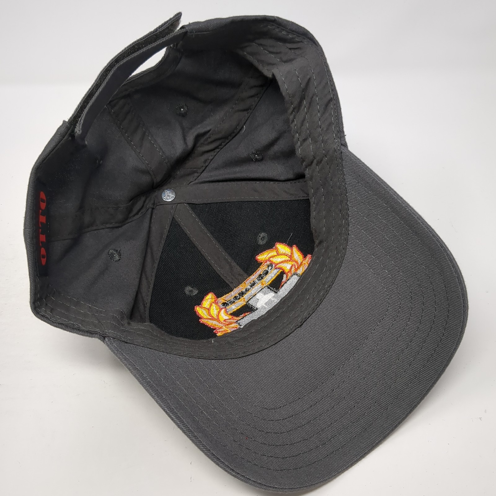 Commander Front Sight Strapback Baseball Cap Gray… - image 7