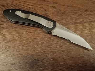 Kershaw 1500st Ats-34 Pocket Knife US Made G10 Titanium Vintage