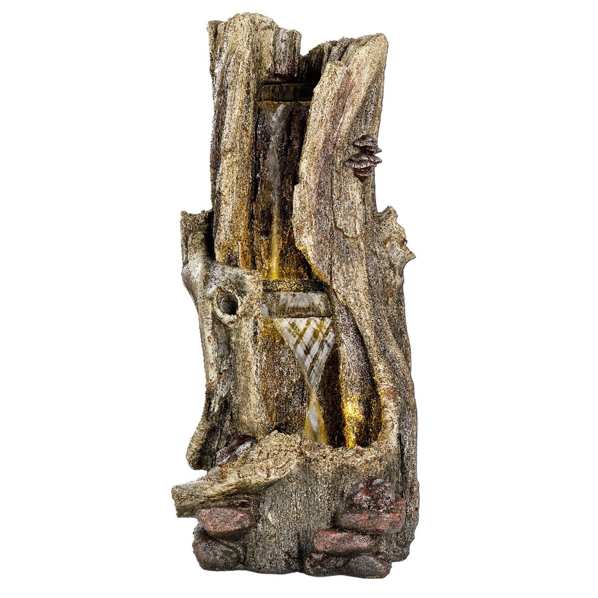 Lumineo LED Log Waterfall Water Feature