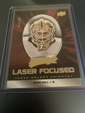 2025-26 MVP Laser Focused Red #LF-12 Adin Hill (433/599) 