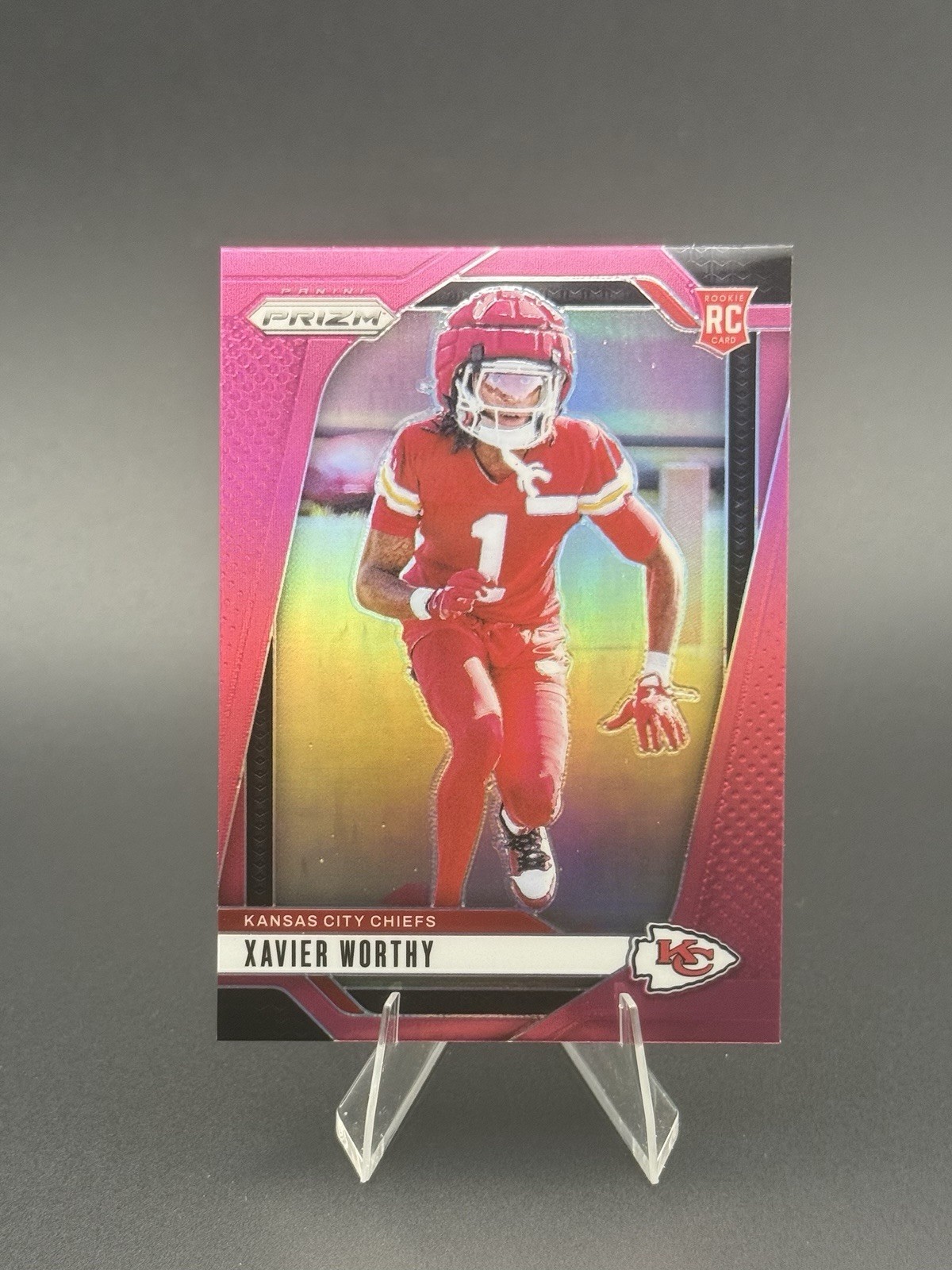 Xavier Worthy 2024 Prizm #399 Pink Price Guide - Sports Card Investor