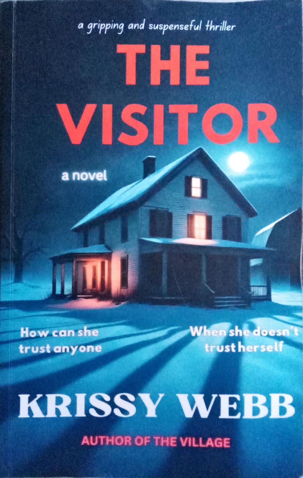 Krissy Webb - The Visitor Paperback Book 2025 Release