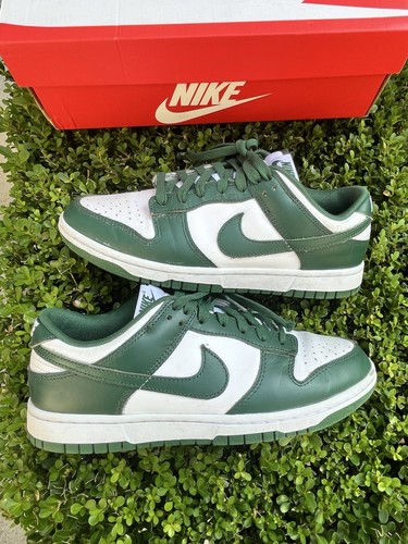 Size 8m 9.5w - Nike Dunk Low Michigan State