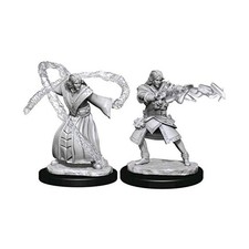 WizKids D D Mini 28mm Elf Male Wizard 3 Pack New