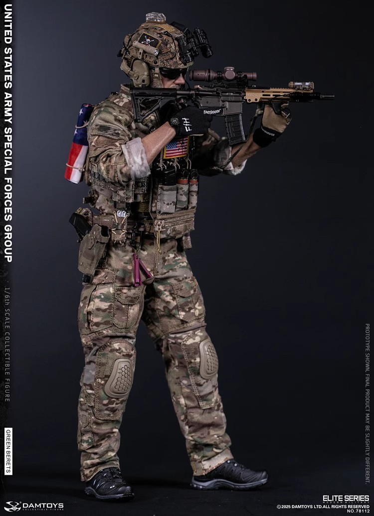 Pre-sale DAMTOYS 1/6 78112 U.S Army Special Operations Group Green
