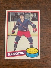 1980-81 O-Pee-Chee hockey set break #211 Walt Tkaczuk - New York Rangers NRMT