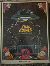 Affiche Ryan Adams 6/12/18 Salt Lake City UT AP Minsloff # édition de 50 signée