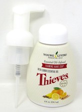 Thieves Foaming Hand Soap With Pump New Sealed Young Living Essential 8 oz us