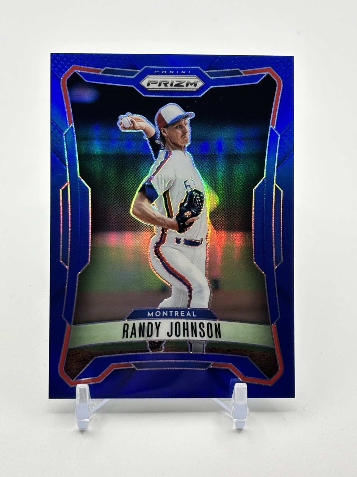 Randy Johnson #/199: 2026 Prizm Baseball -Blue Prizm -Expos #244