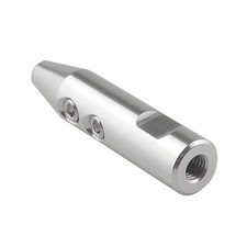 316 Stainless Steel M5 x 3 Cone Terminal Wire Rope Lock Cable Connector