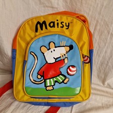 Maisy Mouse Lucy Cousins small Children multicoloured Backpack bag nylon